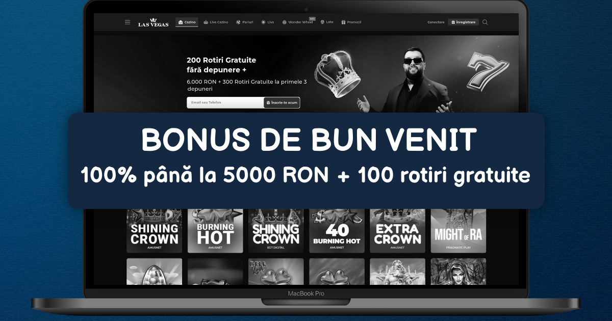 Las Vegas Casino - Jocuri Pacanele Online | Bonus 2500 RON